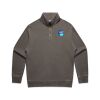 AS Colour Mens Relax Faded Half Zip Thumbnail