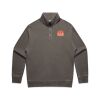 AS Colour Mens Relax Faded Half Zip Thumbnail