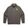 AS Colour Mens Relax Faded Half Zip Thumbnail