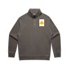 AS Colour Mens Relax Faded Half Zip Thumbnail