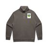 AS Colour Mens Relax Faded Half Zip Thumbnail