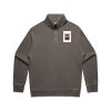 AS Colour Mens Relax Faded Half Zip Thumbnail