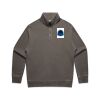 AS Colour Mens Relax Faded Half Zip Thumbnail