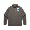 AS Colour Mens Relax Faded Half Zip Thumbnail