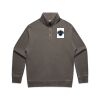 AS Colour Mens Relax Faded Half Zip Thumbnail