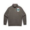 AS Colour Mens Relax Faded Half Zip Thumbnail