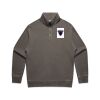 AS Colour Mens Relax Faded Half Zip Thumbnail