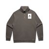 AS Colour Mens Relax Faded Half Zip Thumbnail