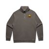 AS Colour Mens Relax Faded Half Zip Thumbnail