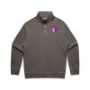 AS Colour Mens Relax Faded Half Zip Thumbnail