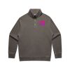 AS Colour Mens Relax Faded Half Zip Thumbnail