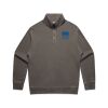 AS Colour Mens Relax Faded Half Zip Thumbnail