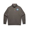 AS Colour Mens Relax Faded Half Zip Thumbnail