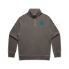 AS Colour Mens Relax Faded Half Zip Thumbnail
