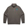 AS Colour Mens Relax Faded Half Zip Thumbnail