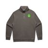 AS Colour Mens Relax Faded Half Zip Thumbnail