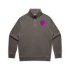 AS Colour Mens Relax Faded Half Zip Thumbnail