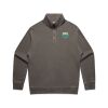 AS Colour Mens Relax Faded Half Zip Thumbnail