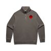 AS Colour Mens Relax Faded Half Zip Thumbnail