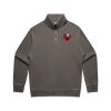 AS Colour Mens Relax Faded Half Zip Thumbnail