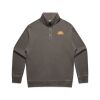 AS Colour Mens Relax Faded Half Zip Thumbnail