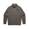 AS Colour Mens Relax Faded Half Zip Thumbnail