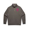 AS Colour Mens Relax Faded Half Zip Thumbnail