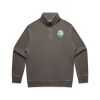 AS Colour Mens Relax Faded Half Zip Thumbnail
