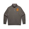 AS Colour Mens Relax Faded Half Zip Thumbnail