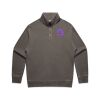 AS Colour Mens Relax Faded Half Zip Thumbnail