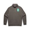 AS Colour Mens Relax Faded Half Zip Thumbnail