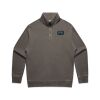 AS Colour Mens Relax Faded Half Zip Thumbnail