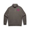 AS Colour Mens Relax Faded Half Zip Thumbnail