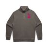 AS Colour Mens Relax Faded Half Zip Thumbnail