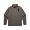 AS Colour Mens Relax Faded Half Zip Thumbnail