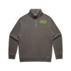 AS Colour Mens Relax Faded Half Zip Thumbnail