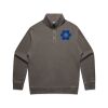 AS Colour Mens Relax Faded Half Zip Thumbnail