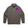 AS Colour Mens Relax Faded Half Zip Thumbnail