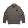 AS Colour Mens Relax Faded Half Zip Thumbnail