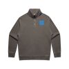 AS Colour Mens Relax Faded Half Zip Thumbnail