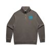 AS Colour Mens Relax Faded Half Zip Thumbnail