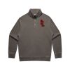 AS Colour Mens Relax Faded Half Zip Thumbnail